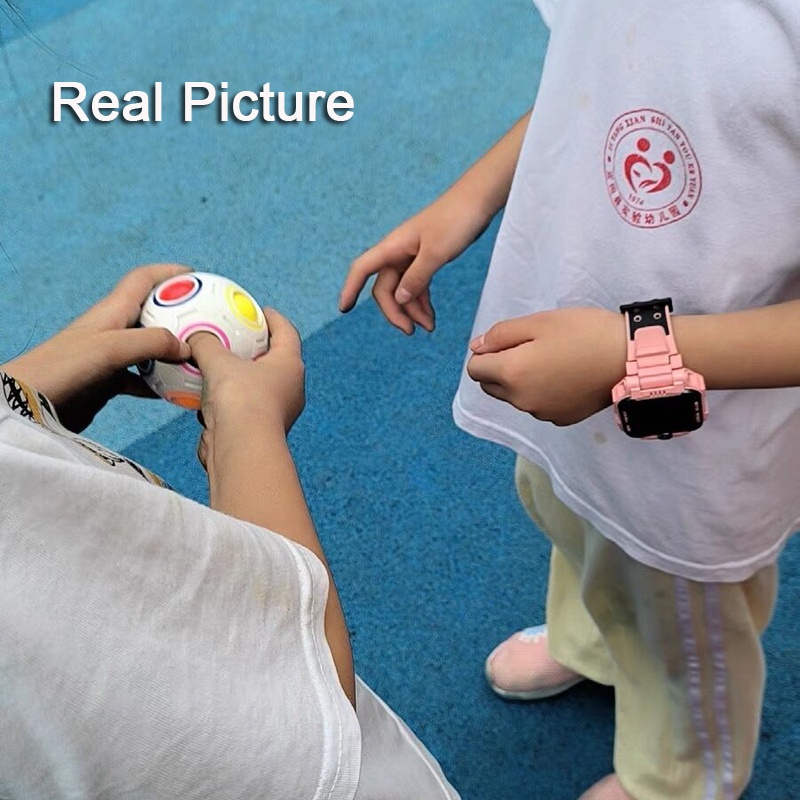 Rainbow Ball Cube Mainan Penghilang Stress Anak Bola Pencet Latihan Berpikir Belajar Awal Fidget Toys