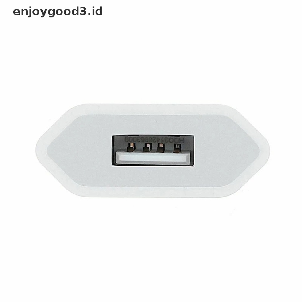 【 Rready Stock 】 USB Cable Phone Charger 5V 1A EU Plug Travel Phone Charger EU / USA Plug Standard Universal USB Charger Wall Travel Charger Power Adapter （ ID ）