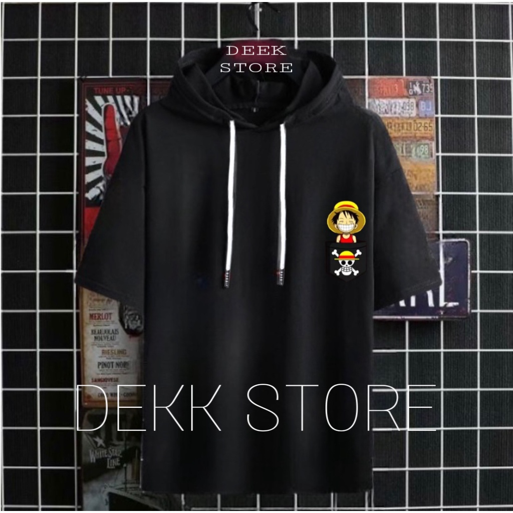 KAOS HOODIE PRIA LENGAN PENDEK/KAOS HOODIE KUPLOK PRIA/KAOS PRIA T-SHIRT TERLARIS/KAOS HOODIE T-SHIR