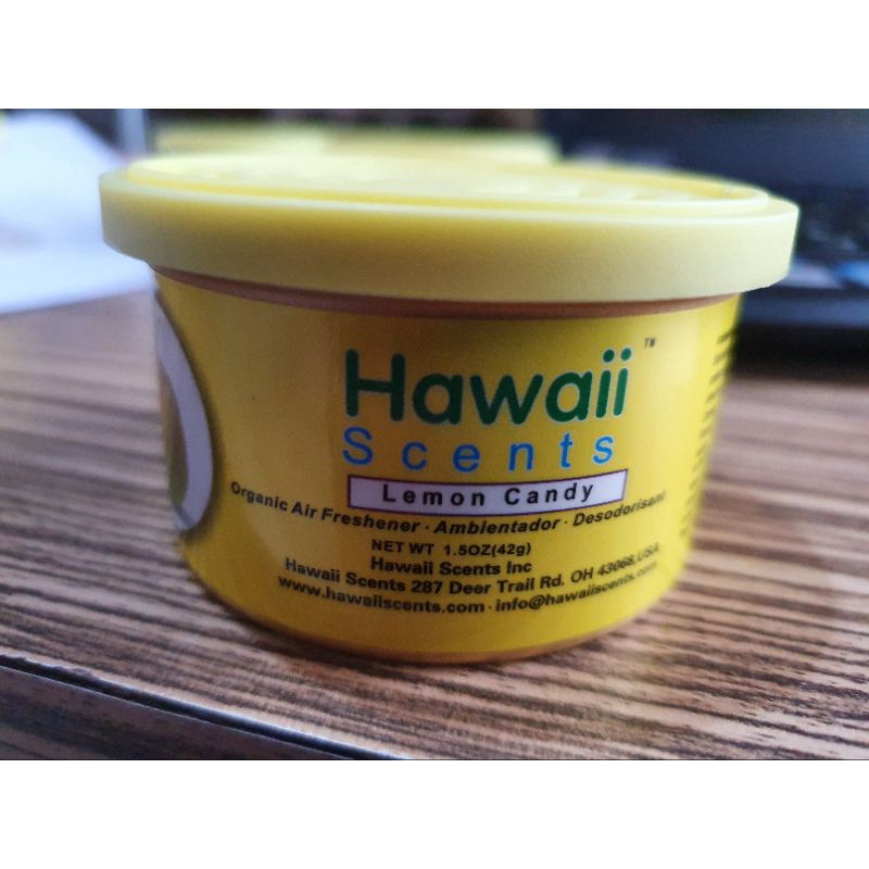 HAWAII SCENTS AROMA LEMON CANDY MIRIP LA JOLLA LEMON parfum mobil