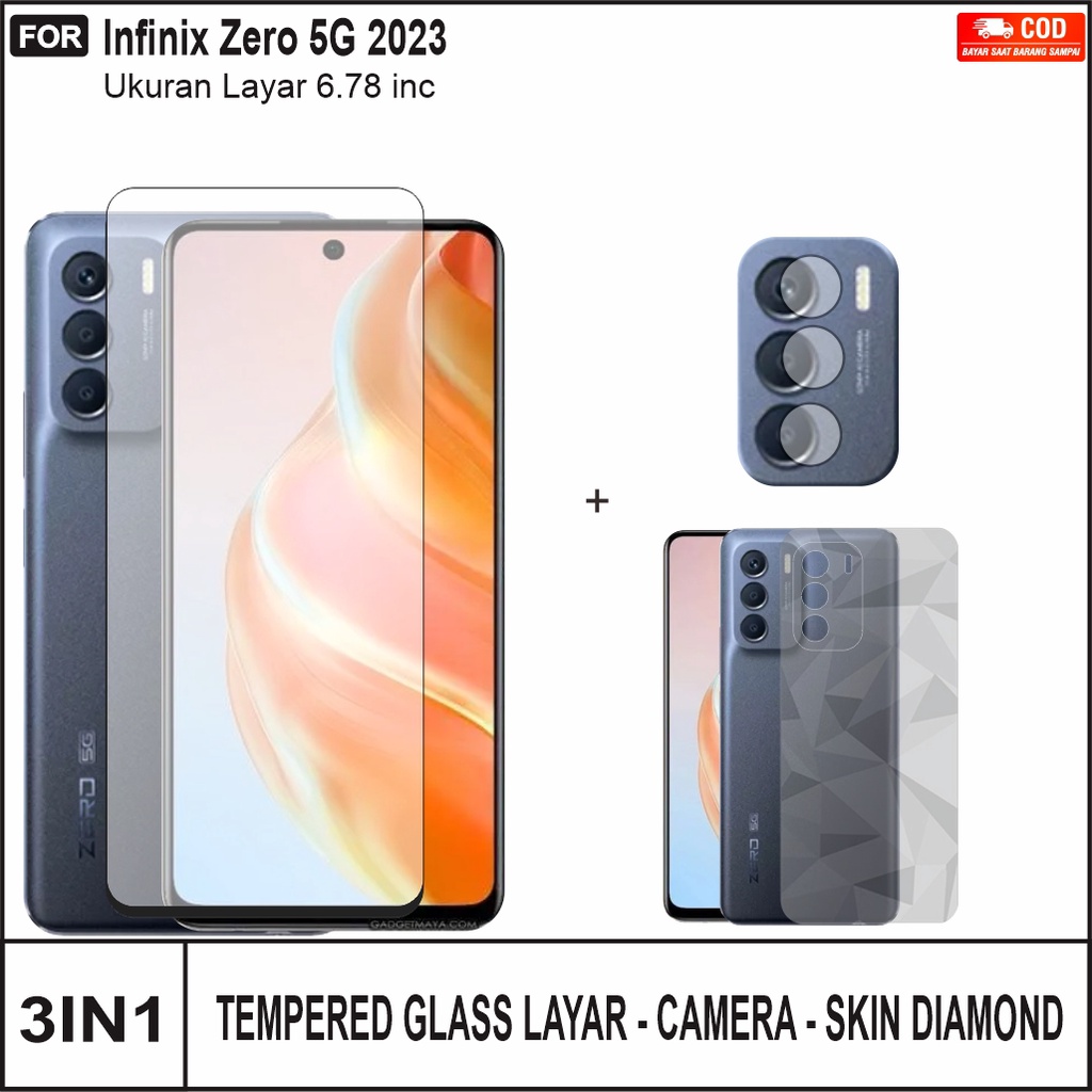 Jual Tempered Glass Layar Infinix Zero G Free Tg Camera Skin Diamond Shopee Indonesia