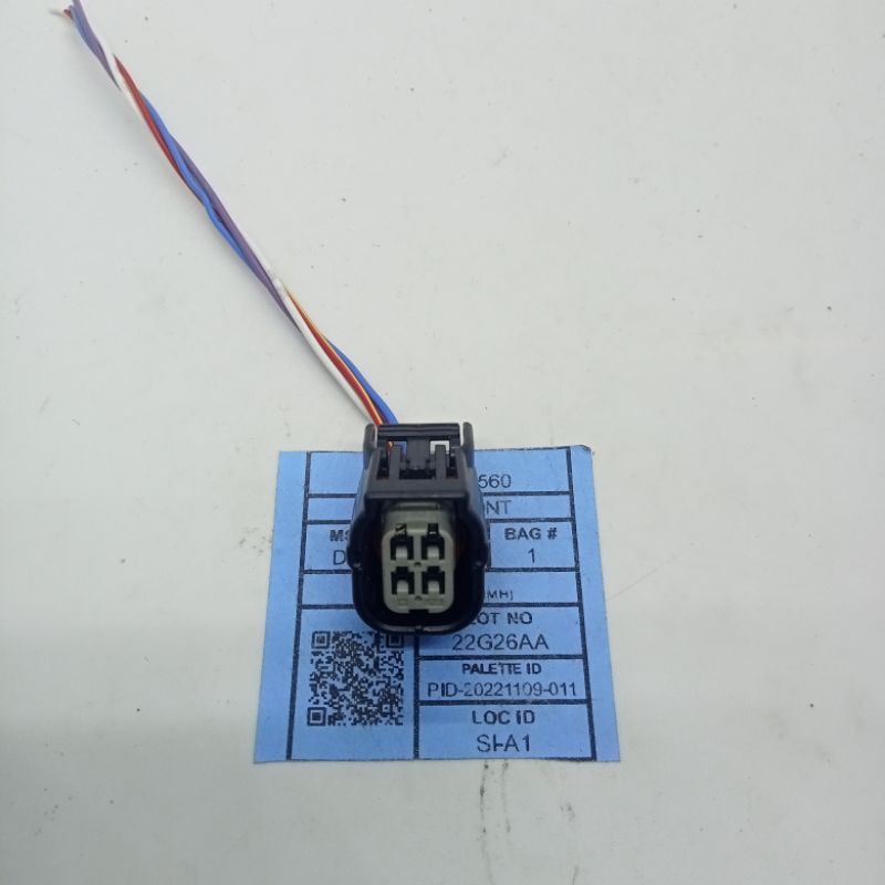 SOKET KABEL DINAMO AMPER PENGISIAN AKI ALTERNATOR HONDA JAZZ FREED BRIO MOBILIO ORI