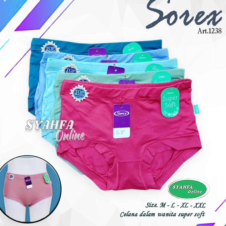 Chekout Grosir. 6 pcs  |  Cd sorex 1238 | cd wanita | Celana Dalam Wanita | Syahfaon| Celana sorex