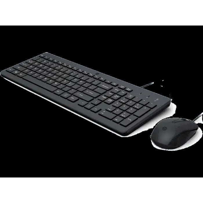 Keyboard Mouse HP 150 Wired USB For PC, Laptop Garansi Resmi