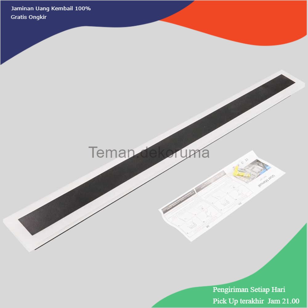 TD - LMP IISINUO Lampu Dinding Hias Outdoor Long Strip LED Lamp 24W Warm White - IIS20