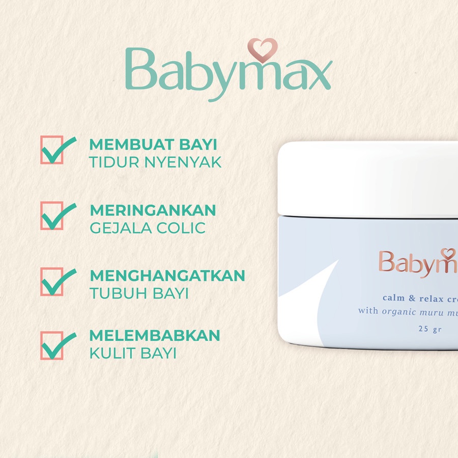 BABYMAX CALM AND RELAX CREAM 25GR