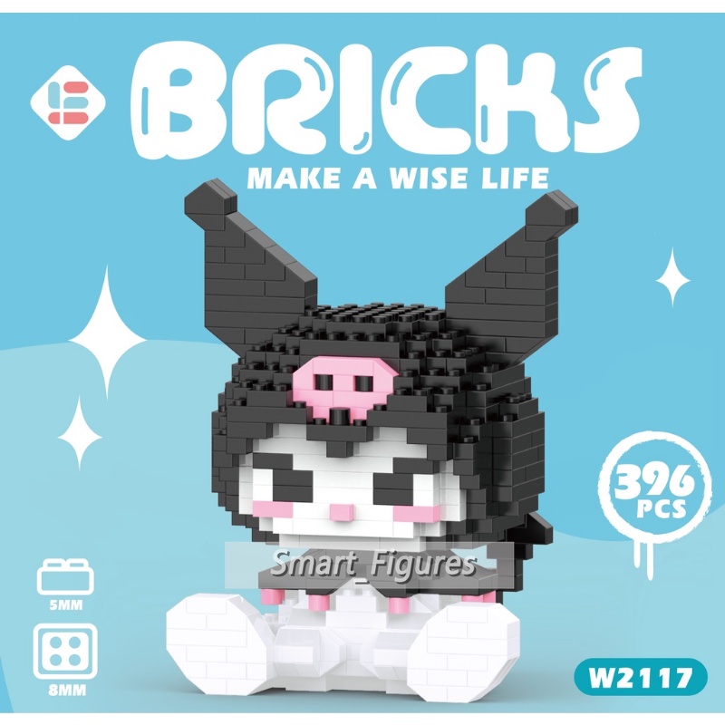 My Melody Building Blocks Kuromi Hello Kitty Sanrio Mainan Anak Perempuan Valentine Ulang Tahun Kekinian Dekorasi Puzzle