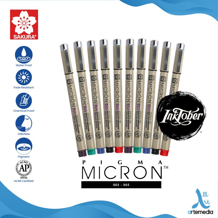 

Terlaris Sakura Pigma Micron 003 & 005