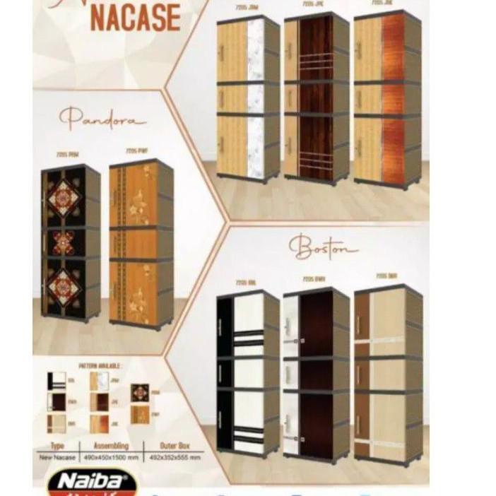 ♔ Lemari Plastik Naiba Lemari Nacas Naiba ➼