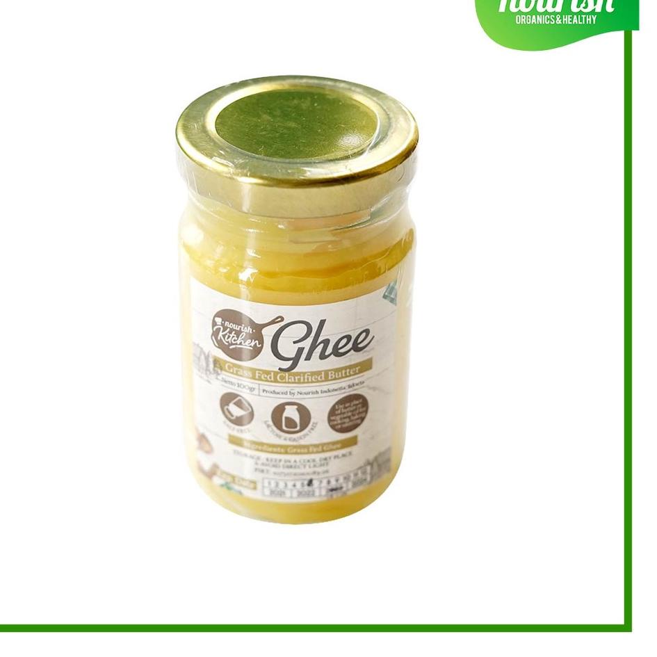 

➽ Ghee (Grass Fed Ghee Clarified Butter) 100 gr ♜