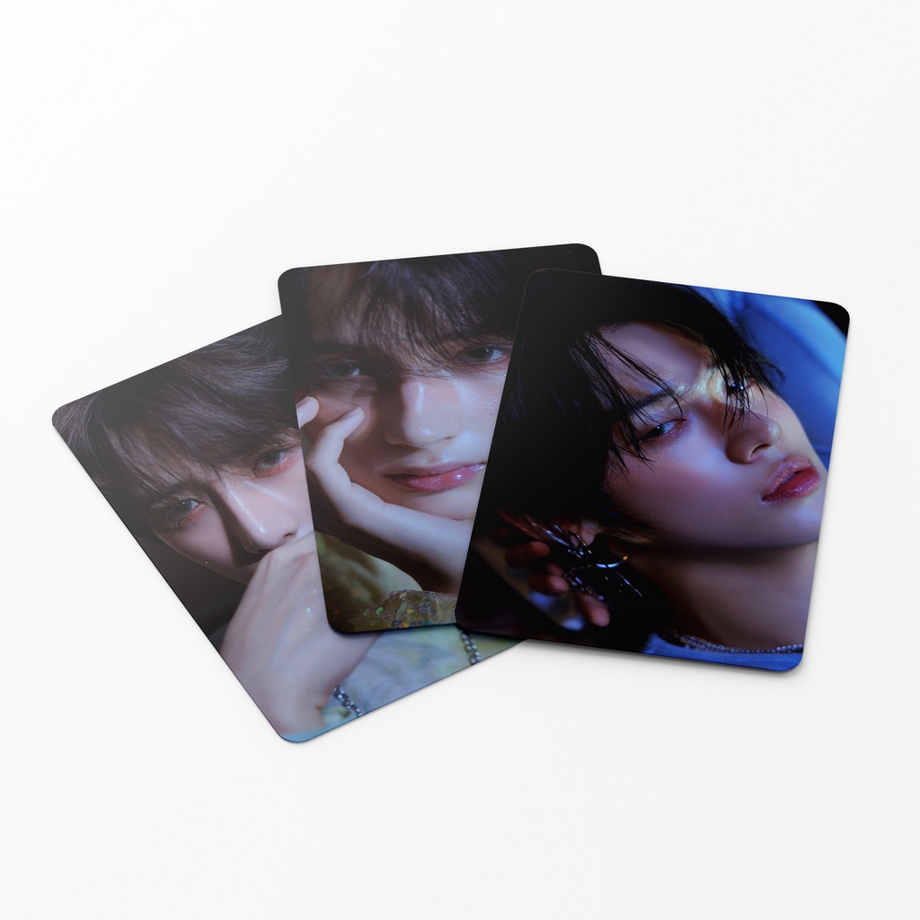 55pcs / box TXT Album TEMPTATION GREEN Photocards SOOBIN BEOMGYU YEONJUN TAEHYUN HUENINGKAI Lomo Cards Kpop Postcards