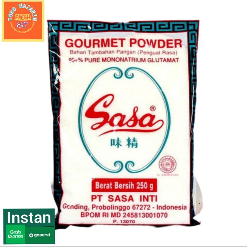 

Sasa penyedap rasa 250gram