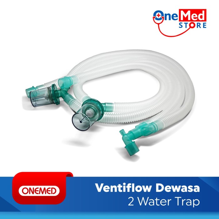 Ventiflow Dewasa With 2 Water Trap Onemed OJ