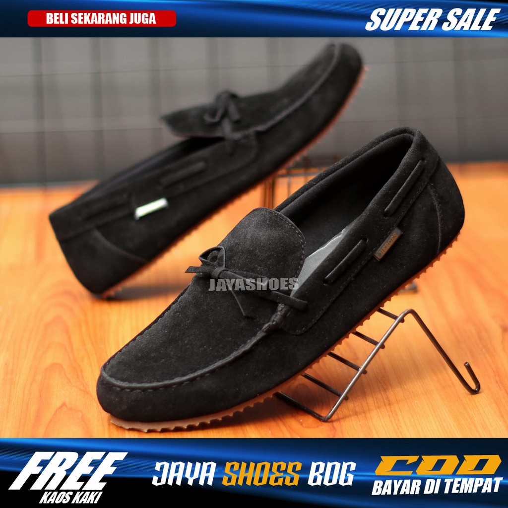 CEVA Sepatu Pria Slip On Casual Slop Selop Cowok Keren Brand Original Fashion Simple Murah Anti Slip
