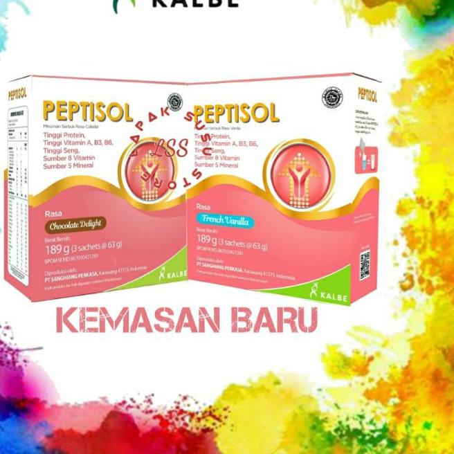 

☏ Peptisol gram - Tinggi Protein ♤