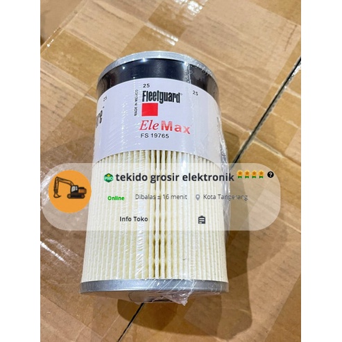 Terlaris Filter Fleetguard Fs19765 Fs 19765