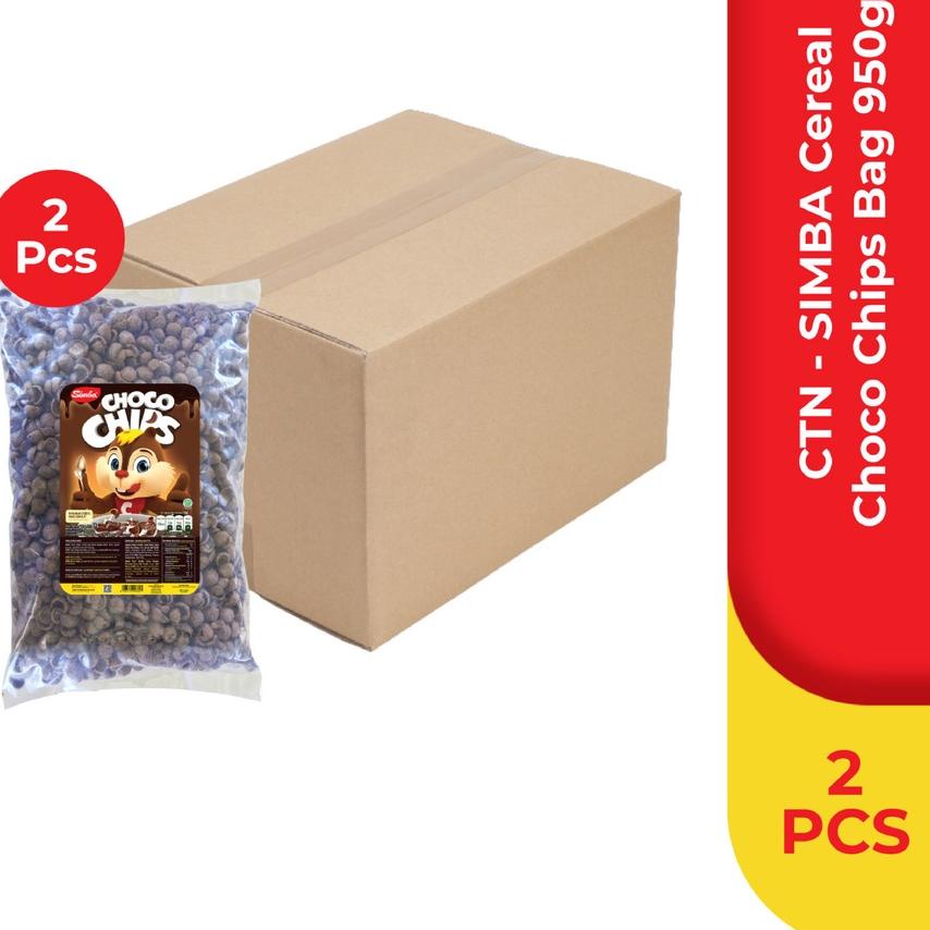 

☛ CTN - SIMBA Choco Chips Bag 2 x 950 gr MT ❊