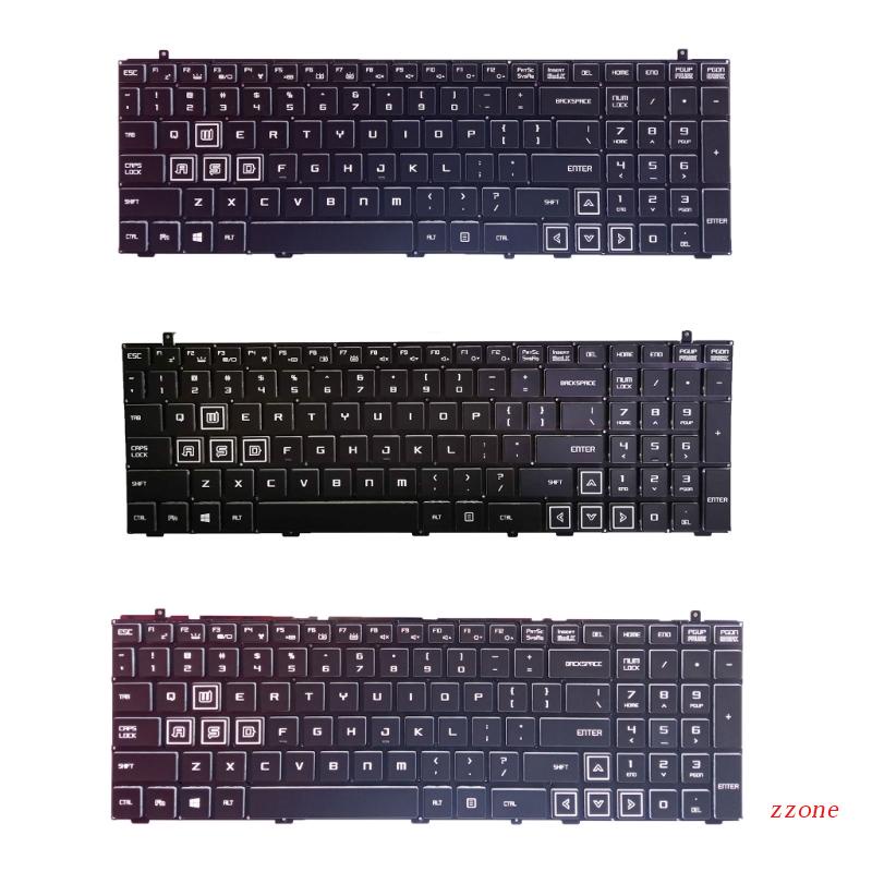 Zzz Backlit RGB Bahasa Inggris As/Tanpa Backlit Keyboard Baru Untuk Hasee Z7-KP5GA Z7M-KP5GA Z7-KP7GT Z7-KP7D2 KP7GC Laptop Keyboar