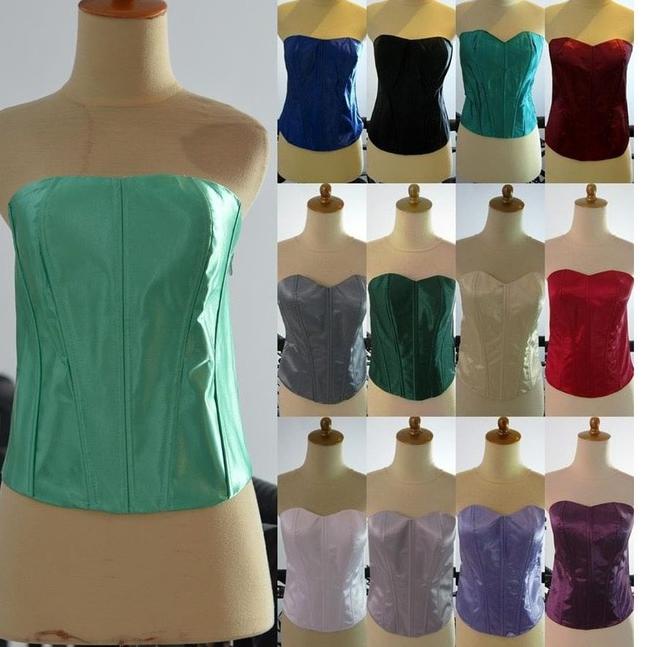 ☋ Longtorso Kemben Dalaman Kebaya Satin Bustier JUMBO Sateen 8 Tulang ✺