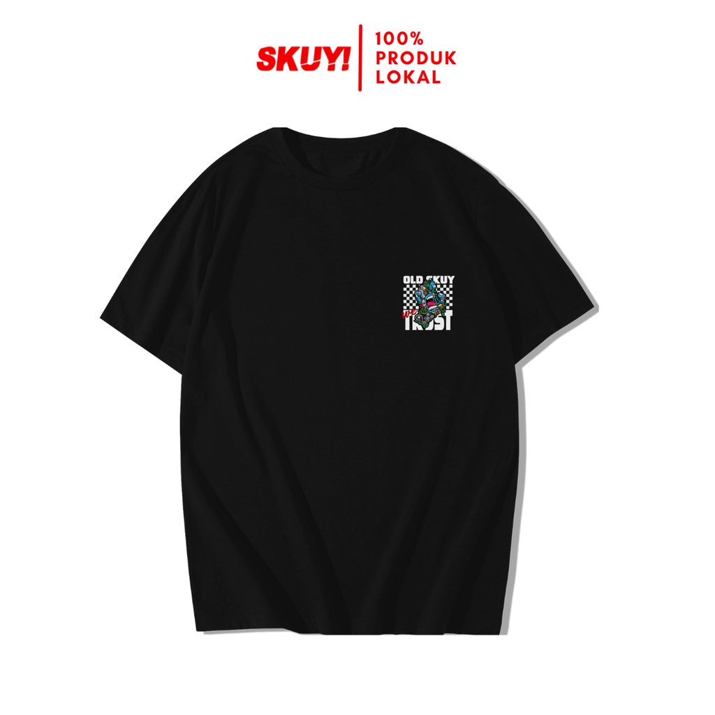 Skuy Kaos Dewasa Hitam Unisex | Old Skuy Trust SKY191