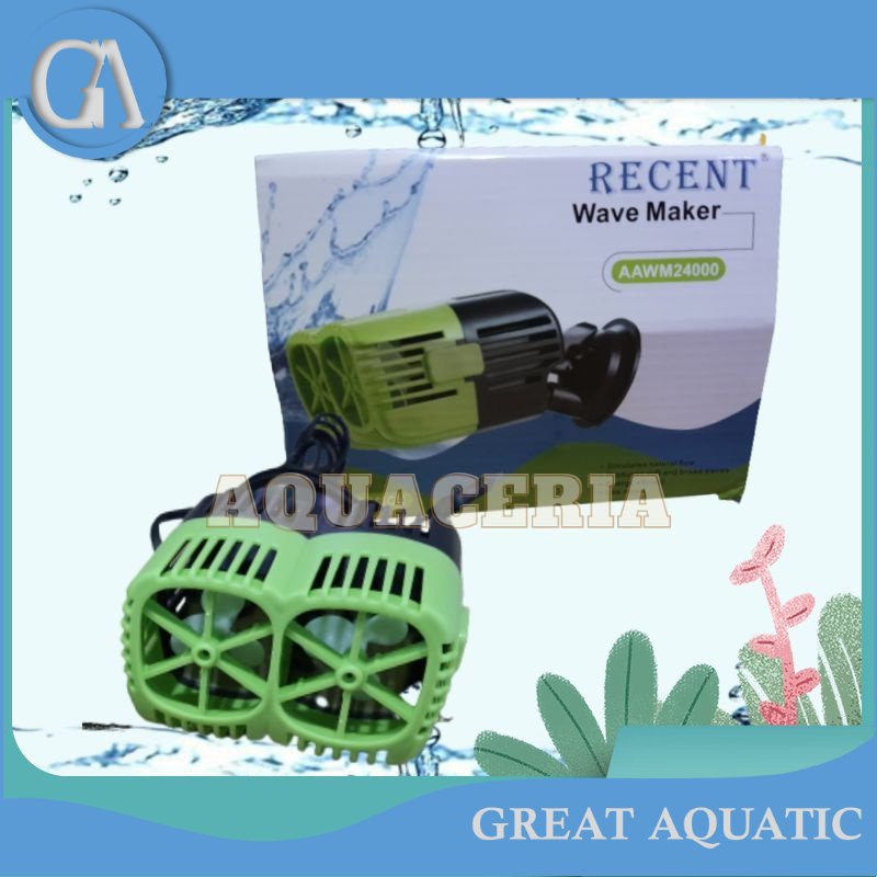 WAVE MAKER AQUARIUM KOLAM RECENT AA 24000 POMPA PEMBUAT ARUS AQUARIUM KOLAM
