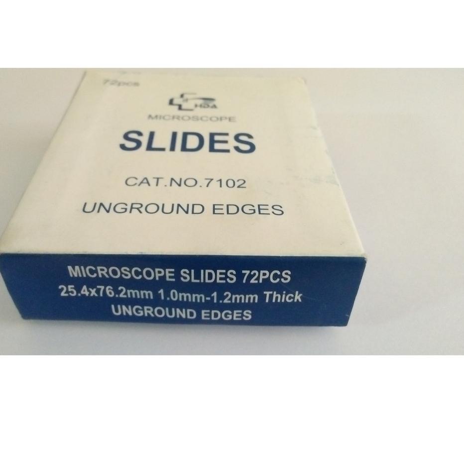 

Trxq7Q1c microscope slide object glass, isi 72 pcs, Cat No.7102