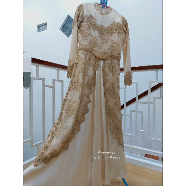 Preloved Dress Pesta Muslimah