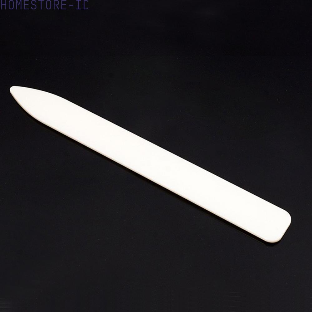1pc 8Inch Bone Folder Craft Tools Pastic Open Kulit Lipat Creasing Paper