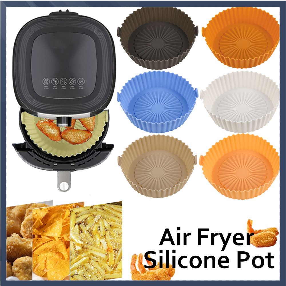 Air Fryer Silicone-Persegi-Bulat-Murah Tahan Lama Silicone Oven Baking Memasak