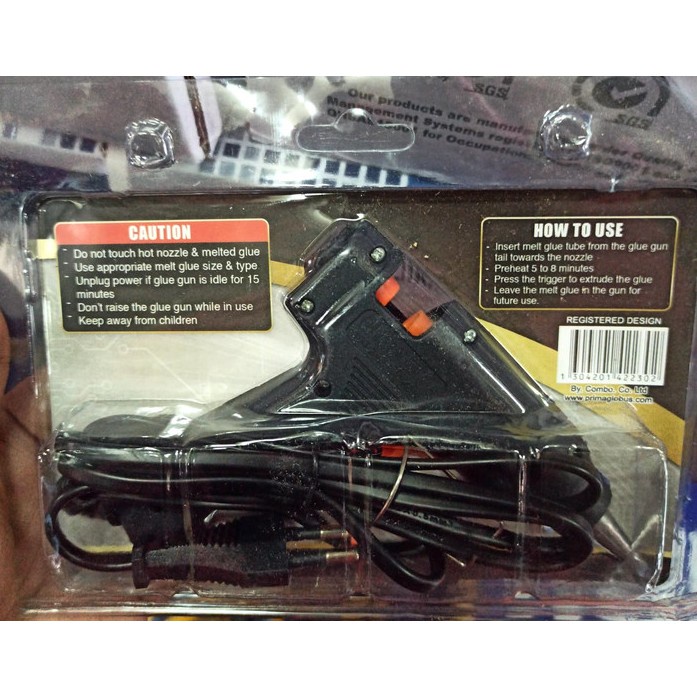 Alat lem tembak glue gun kecil