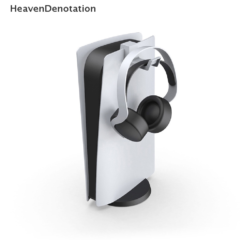 [HeavenDenotation] Headphone Dinding Mount Holder Gantungan Penyimpanan Berdiri Untuk PS5 Host Headset Dukungan Untuk Playstation Konsol Game Aksesoris HDV