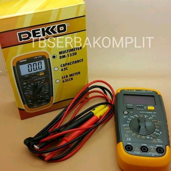 Dekko DM-133D Digital Multitester Multimeter Avometer
