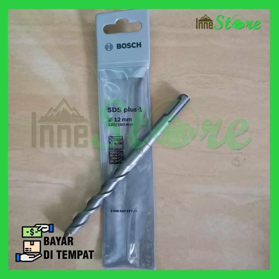 Mata Bor Beton 12mm SDS plus Bosch Mata Bor Tembok 12 mm