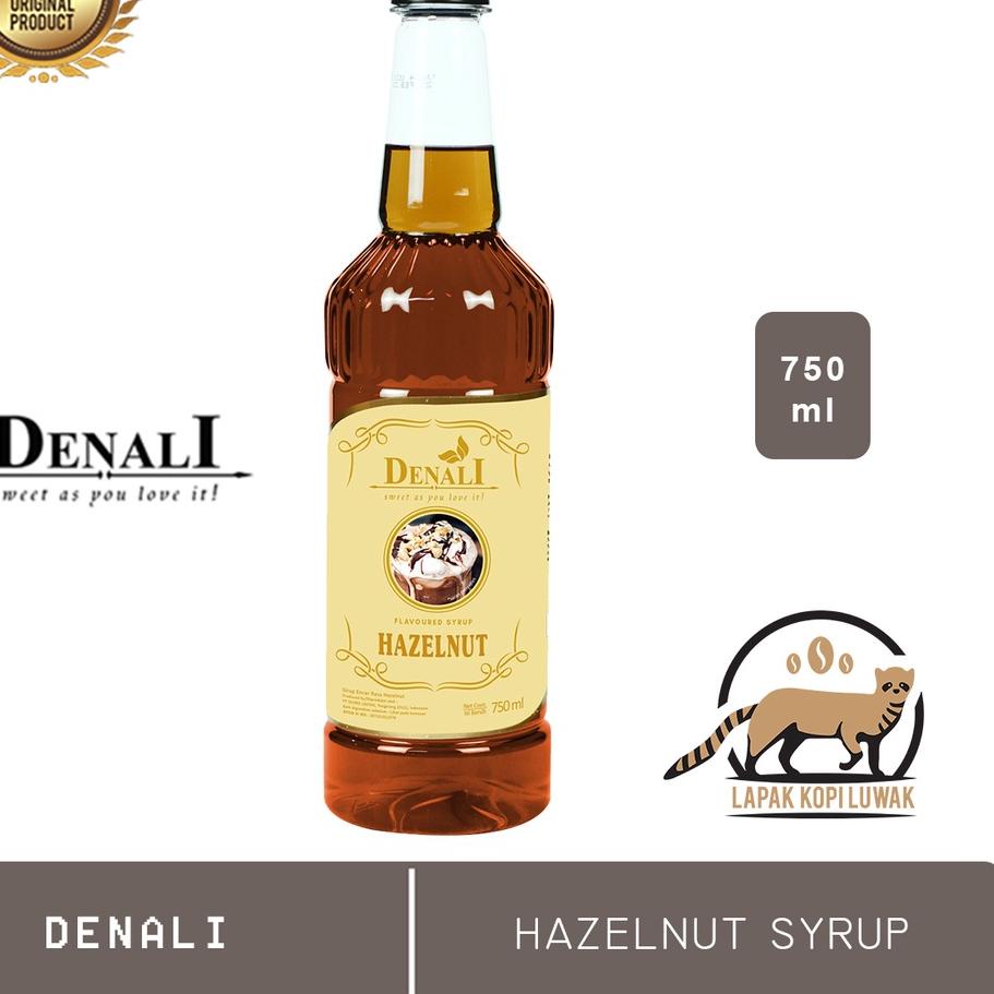

✲ hazelnut Syrup merk Denali ➭