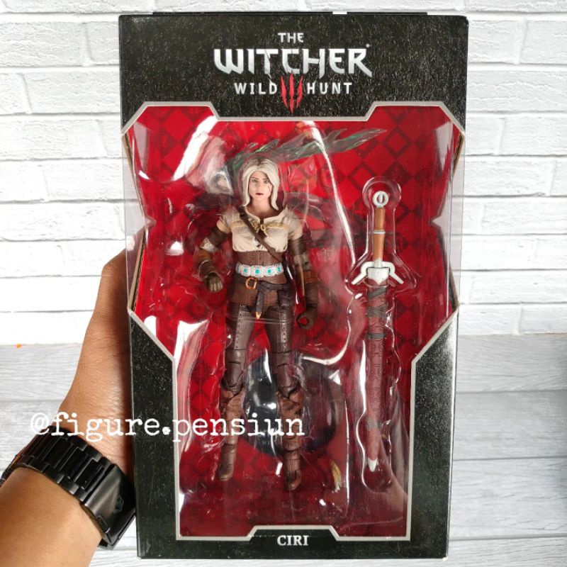 MCFARLANE THE WITCHER WILD HUNT CIRI ACTION FIGURE ORIGINAL