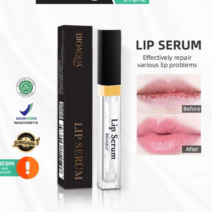 ✸ BIOAQUA -  Lip Serum 6ml Moisturizing Pelembab bibir / Serum Bibir  ⅍