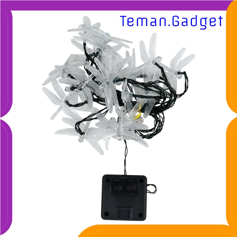 TG-LMP YUSHILED Lampu Hias String Lights Dragonfly Solar Panel IP65 8 Modes - M088