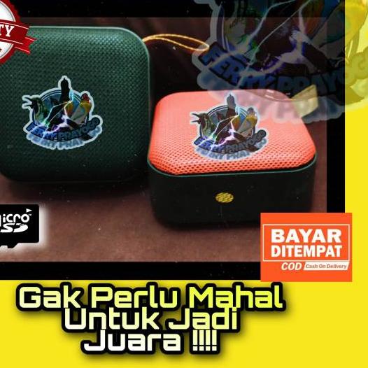 ☏ Speaker mp3 Masteran Burung Kicau Crystal ✶