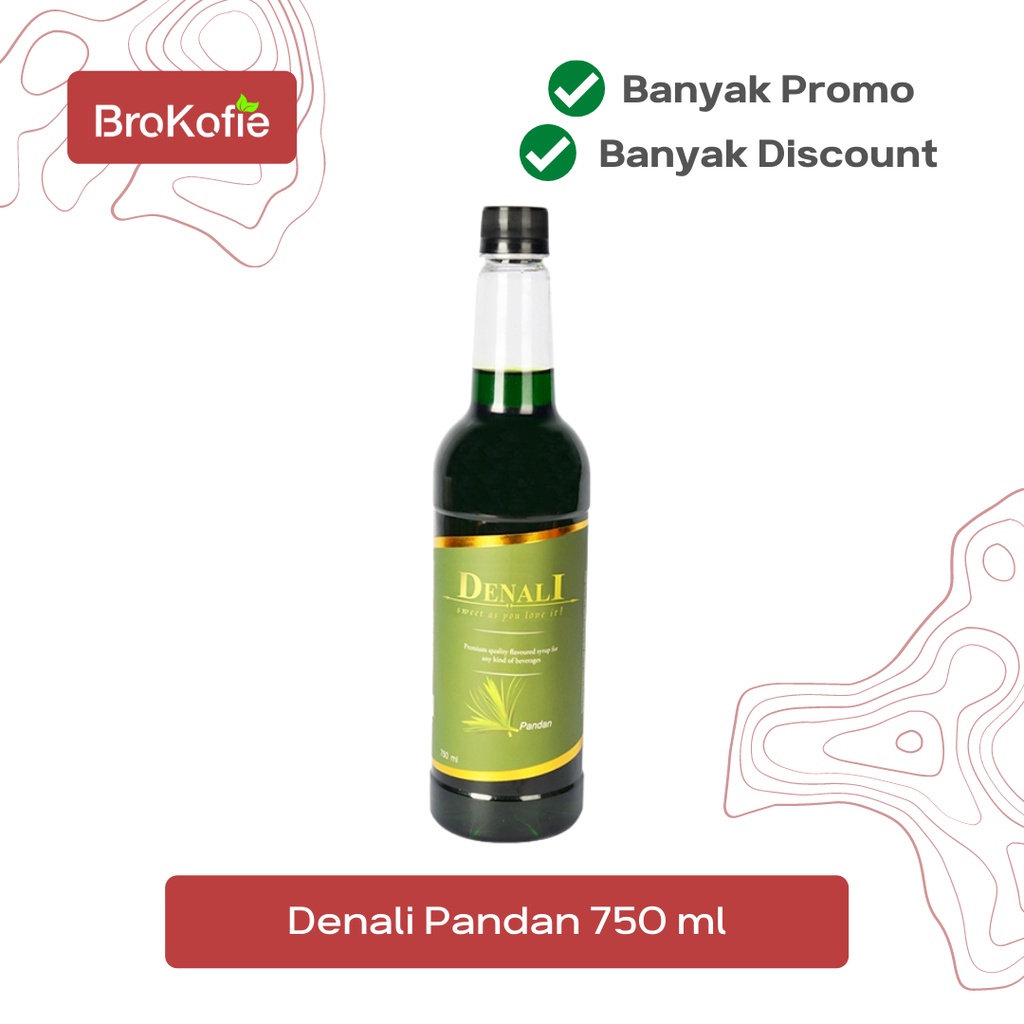 

DENALI PROMO SIRUP TERMURAH RASA PANDAN 750ML