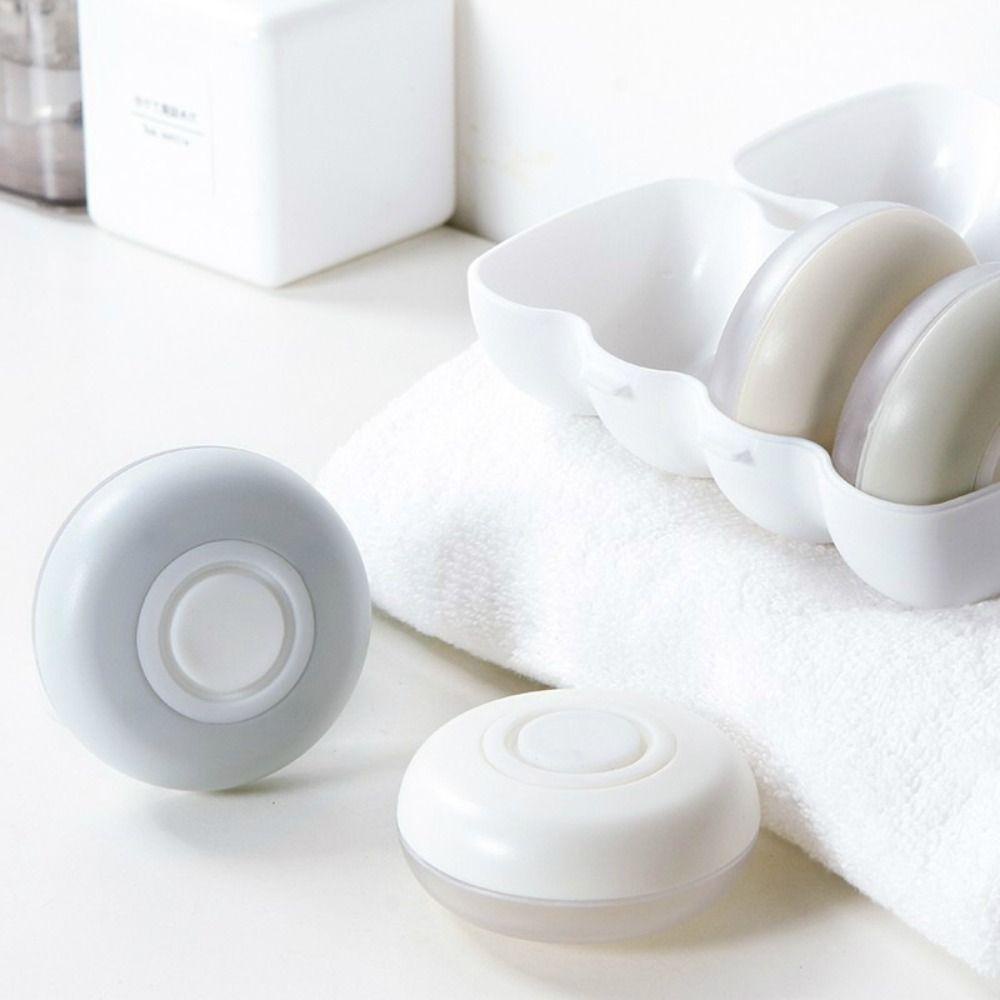 R-FLOWER Toples Makeup Portable Travel Bottle Kosmetik Kotak Plastik Cream Jar