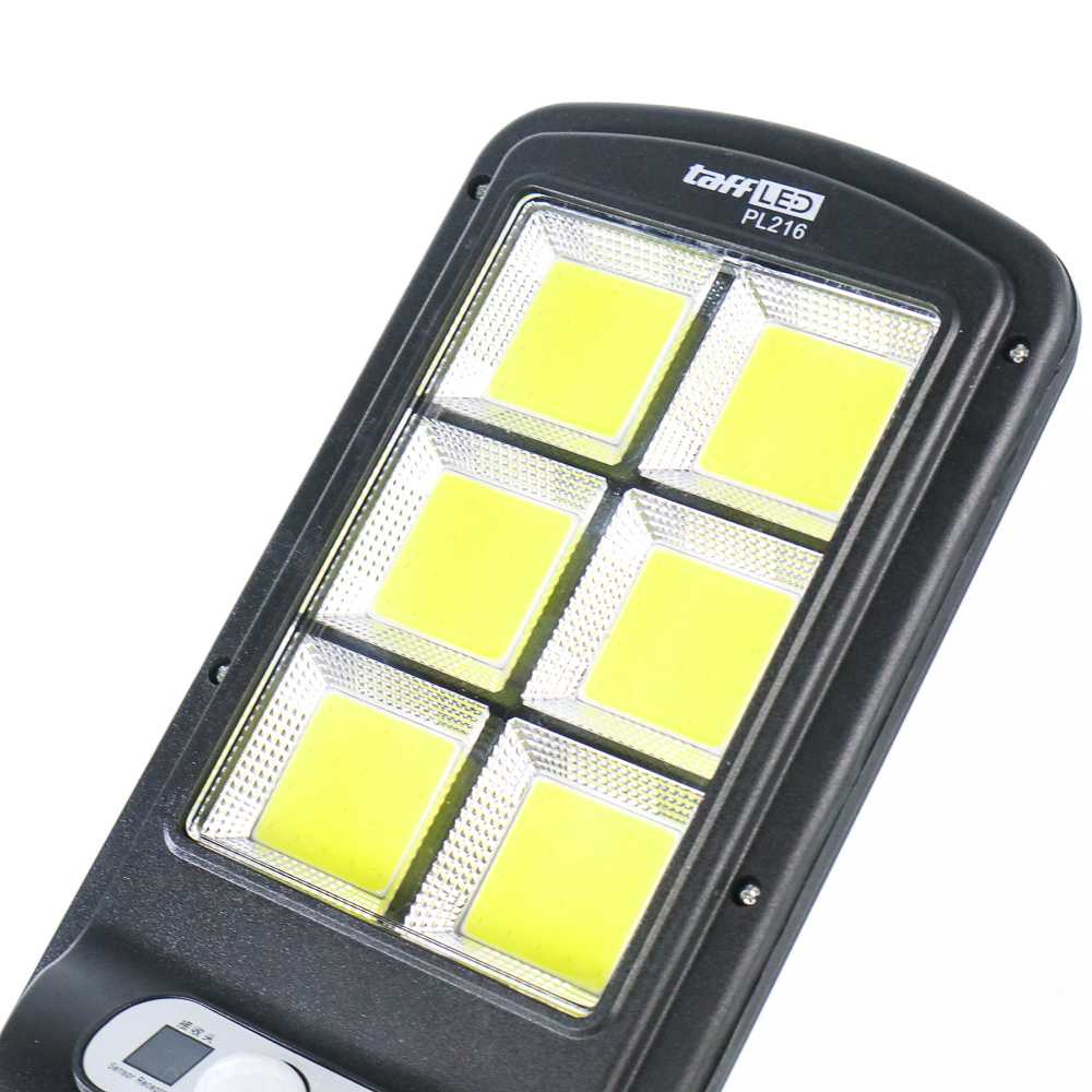 (BISA COD) FTIHSHP LED Lampu Dinding Solar PIR Sensor Remote Control IP65 Cool White - PL216