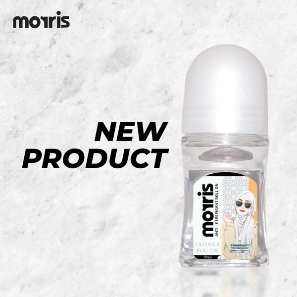 [HIJAB SERIES] [ROLL ON | 50ML] [BPOM] Morris Roll On Hijab Edition 50ml