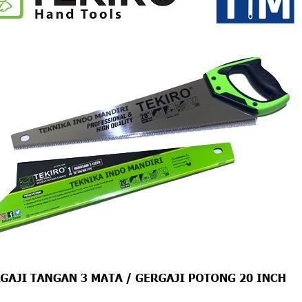 ❊ TEKIRO Gergaji Tangan 3 Mata / Gergaji Potong ♗
