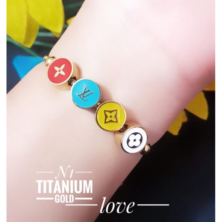 Gelang Tangan Serut Titanium 0402aa