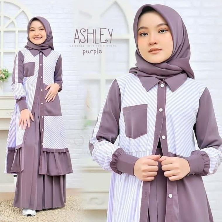 READY BAJU MUSLIM ANAK PEREMPUAN UMUR 12 TAHUN SETELAN GAMIS SYARI ANAK MURAH DRESS MUSLIM TERBARU 2