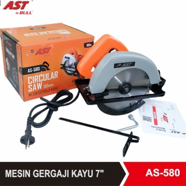 Mesin gergaji kayu circular saw AS-580 AST