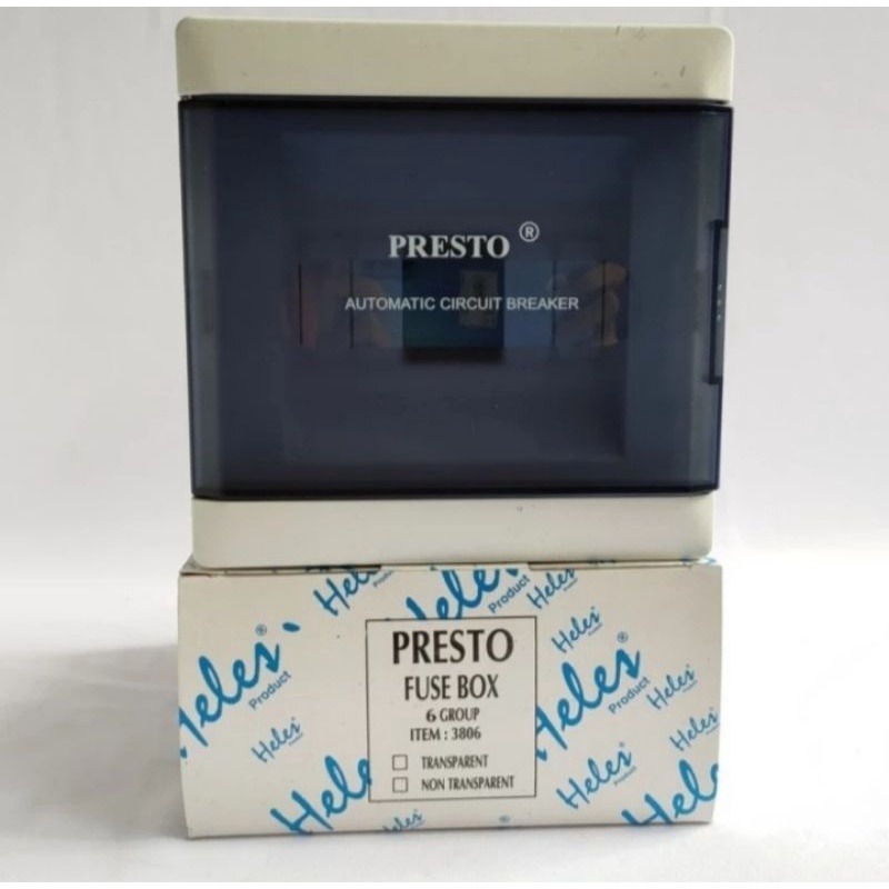 Box mcb 6 group outbow