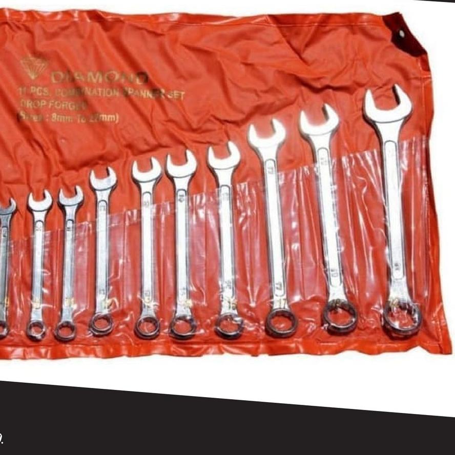 ♦ Diamond Kunci Ring Pas Set 11 pcs kunci Ring Set Kunci ring 11Pcs ➼