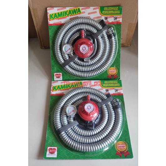 Regulator LPG meter/Selang LPG/Selang Paket Regulator KAMIKAWA