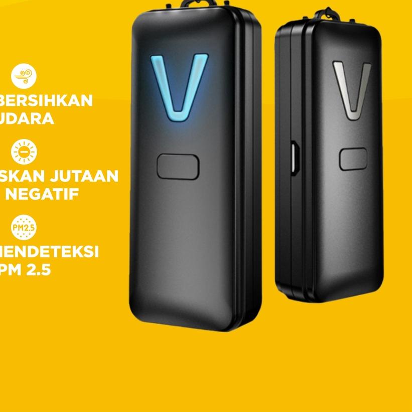 ✦ Aolon Mini Air Purifier F2 Wearable Portable Kalung Anti Ion Negatif Penyegar Udara ❈
